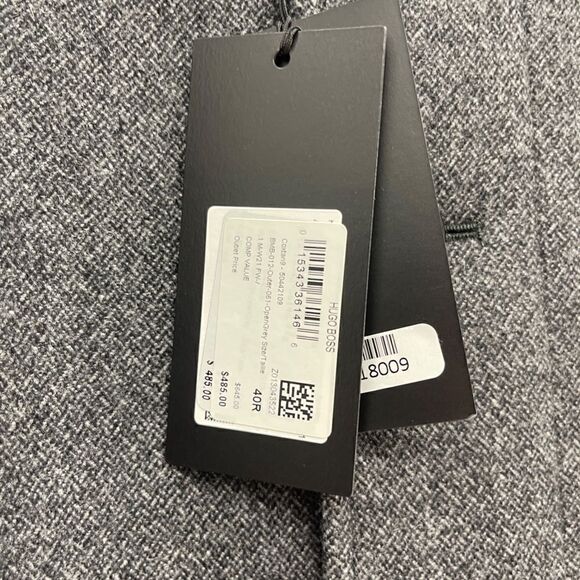 Hugo Boss Coxtan9 Grey 50442109 Wool Jacket - Picture 4 of 8